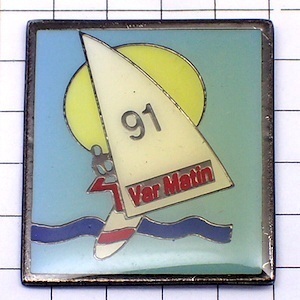 Pin Badge Windsurfing Sun ◆ France Limited Pins ◆ Rare vintage pin batch