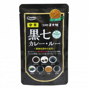 Cosmo Foods Naobaiku Black Seven Curry Loan Spicy 110g x 50 (A-1791434)