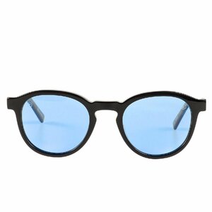 Blackflys Black Fly Boston Shape Color Lens Sunglasses Fly Madison Glasses Black Blue Lens 49 □ 22-140