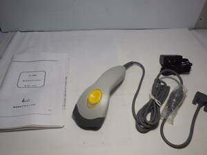 ITECS ITL-3000 Laser barcode reader setup manual, unused item [administrative number 1]