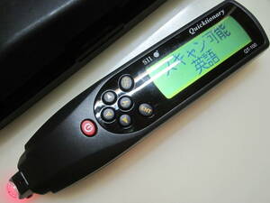 Seiko ◆ Scanner English Japanese electronic dictionary ★ QuickTionary ◆ QT-100 ★ Power OK ★ Operation OK ★ Shipping 350 yen