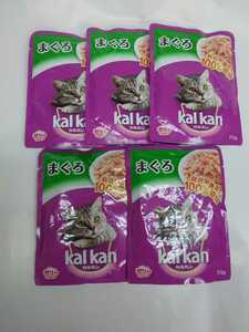 [Unused] Kalkan KAL KAN tuna 70g adult cat (1 year to 7 years old) Pouch type X5 ☆ ☆ 1