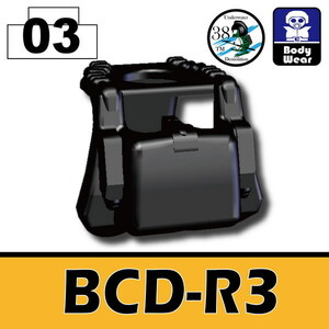 L0013E AFM Tactical Best BCD-R3/Black Frogman style! Underwater combat equipment/for figures