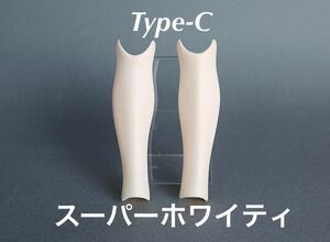 New Angel PHILIA VMF50 Doll outer skin Snow Parts Type-C Super Whitey colored Obitsu 50 PARADOX Azon 50 DOLLPARTS