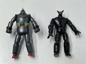 Tetsujin No. 28 Black Ox Mini Figure 2 Body Set Mitsuki Yokoyama Figure Approximately 8cm Movable Figure Hikari Pro / Shikishima Heavy Industries Used Rare Toy