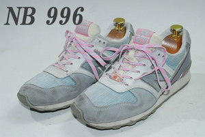 Surprising 999 yen completely sold out !! Bestseller! DS7276S Luxury/Suede/New Balance/NB996/Ash Pink/Low/Lightweight/Running 23.5cm