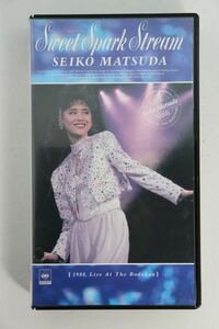 ■ Video ■ VHS ■ SWEET SPARK STREAM ■ Seiko Matsuda ■ Used ■