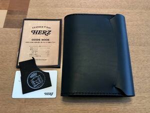 [Beautiful goods] HERZ Fraputo Notebook Cover Black A6 Size