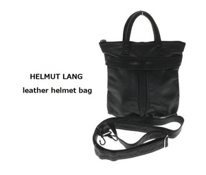 TK himself Helmut Lang Helmut LANG Leather Helmet Bag Shoulder Bag Archive