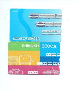 ☆ ICOCA ☆ Nationwide interchangeable ☆ JR Shikoku ICOCA ICOCA new and old basic card ☆ Only deposit is Suicatoicasugocapasmo, etc