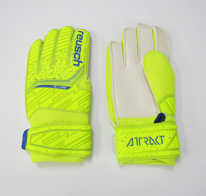 Reusch 5162511 Atlact Sorid JR Junior Soccer Keyper Glove Safety Yellow 7