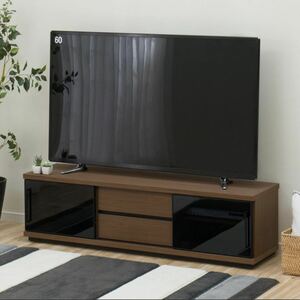 [Super beautiful goods] Current model ★ Nitori ★ 150cm width low board ★ Colloga 150mbr ★ TV stand ★ Living storage furniture ★ Middle brown ♪
