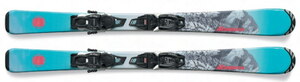 Free shipping Nordica Junior Ski + Binding Set TEAM G FDT with JR 4.5 FDT 120cm