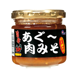 Okinawa Souvenir Mistake Okinawa -produced Okinawan Spicy Okinawa Special Product Agu pork miso rice accompanying Agu Meat Miso Oil 140g
