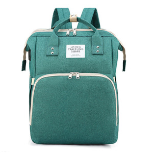 ☆ Green ☆ Mother Zuruku Multifunction PMY19655 Baby bed carrying folding Mothers Bag Backpack 2way fashionable large capacity