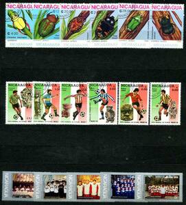 1975~1988 ◆ Nicaragua Stamp with first day stamp (NH) ◆ Free shipping ◆ DD-653
