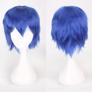 ★ Free ★ shipping Cosplay Wig Bob Blue Blue Short Costume Accessories Anime Game Manga Halloween Fancy Dress Cosplayer