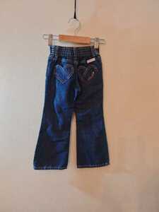 Not available in Japan Oshkoshbigosh Girls Stretch Boots Cut Jeans 90cm 100cm 95cm OSH Kosh Kids Denim Girl