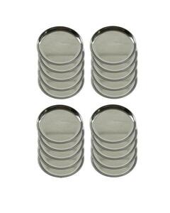 ☆ Stainless steel round plate Approximately 16cm tableware, a convenient stainless steel round plate that can be used for various purposes as a dish of 20 pieces of ingredients