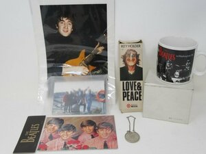 ◆ Storage Beatles 5 -piece Set Poster Photo Keychain Post Card Mug ◆ 5388