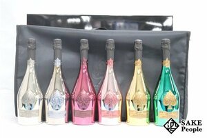 □ Attention! Alman de Brignacla Collection 6 pcs set 750ml 12.5 % Case Champagne with bag