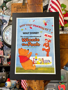 Hollywood Poster#0262 Bear Pooh No.1 Tiger Classic Dizney B4 Size * Dedicated frame is sold separately
