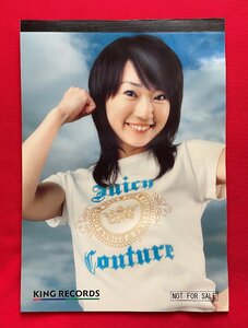 Nana Mizuki King Records Report Paper In-store Bonus Not for Sale Rare at the Time A11869