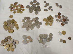 Overseas old coins about 1.1㎏ mass collection French Australia Italy, the People's Republic of China Rare Foreign Collector