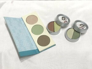 ■ [YS-1] Stira stila ■ 3 pamphlet Eye shadow Eye Shadow Eye Duo Pan Green Brown System ■ 3-piece set [Bundled product] D