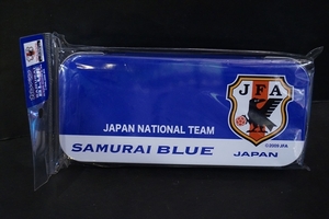 09 Soccer Japan National Team Can Pen Unused Samurai Blue Stationery