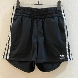 Sanba Trefoil ◆ Stylish gem ◆ Adidas/Adidas Shorts Running Black Black Ladies L ON3305