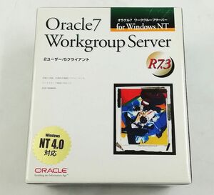 ▼ [Junk] Oracle ORACLE7 WORKGROUP SERVER R7.3 Windows NT With Key with Key