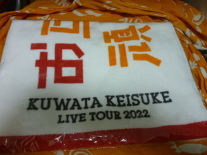 Unused Keisuke Kuwata Live Tour 2022 Colorful Towel "Let's do our best together"