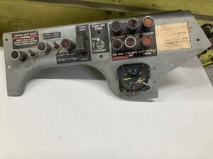 Lockheed T-33 instrument panel with lower G-meter