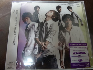 [New unopened CD] V6 Light in your Heart/Swing!