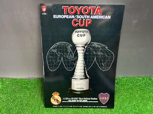 TOYOTACUP Toyota Cup Program / 21st Real Madrid vs Boca Juniors / 2000.11.28 National Stadium