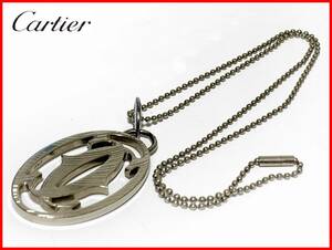Promise Cartier Cartier Necklace Logo Silver Ladies Men's 2.13