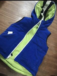 Down Best Reversible Fleece Best Bore Vest Size 110 FO Kids Free Shipping