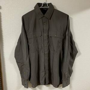 THE NORTH FACE (The North Face) -L/S Double BEAM WORK SHIRT Workshirt L size climbing trek mountain climbing (new unused)
