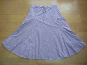 There is a translation! Cheap! Ron Herman RHC Ron Harman Corduroy Flare Skirt Long Purple Purple XS USED