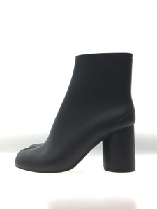 Maison Margiela ◆ Tabi/Ankle Rain Boots/40/Black/Rubber/Maison Margiela