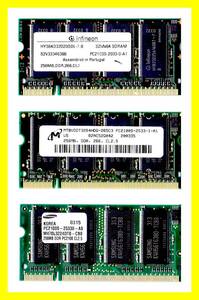 free shipping! Set 3 pieces PC-2100 256MB DDR SDRAM for used notes