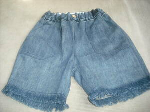 Remake of jeans -Children, cropped pants, 100㎝