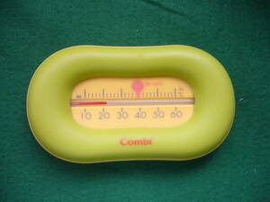 Hot water thermometer combination baby label COMBI bath thermometer