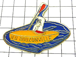 Pin Badge / Canoe Ship Boat ◆ France Limited Pins ◆ Rare Vintage Pinbatch