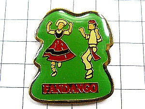 Pin Badge Dance Dancing Two ethnic costumes ◆ French limited pins ◆ Rare vintage pin batch