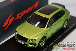 USED ​​S = 1/43 SPARK Spark S7794 2018 Bentley Bentayga Pikes Peak Limited Edition by Mulliner Made in China