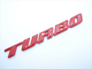 Turbo turbo emblem red general -purpose