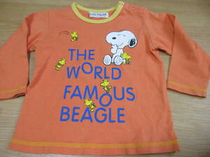 ★ Popular, immediate sale ★ Snoopy, long -sleeved T -shirt! (95) Bargain -Eco -first wins!