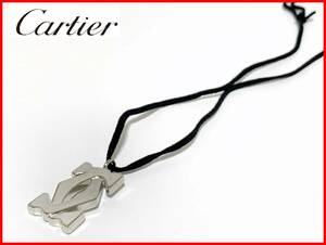 Prompt decision Cartier Cartier Necklace Logo Silver Ladies Men's 3.19
